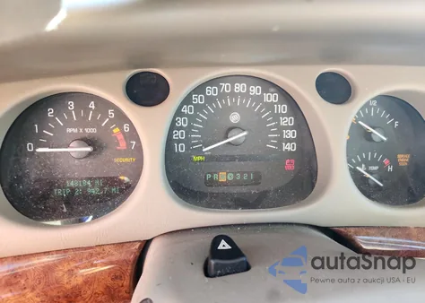 2003 Buick Lesabre Limited из США, поврежденный, VIN 1G4HR54K13U182897